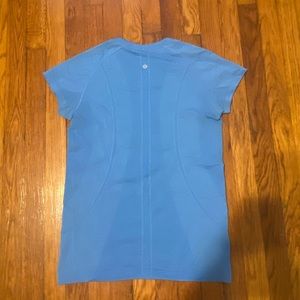 Blue Lululemon Swiftly Tech Top